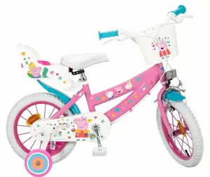 Toimsa dviratis 14 colių Peppa Pig rožinė