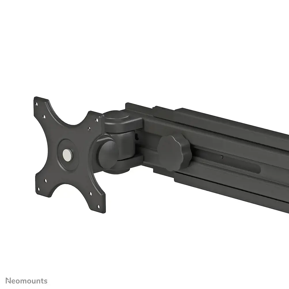 "Neomounts by Newstar" monitoriaus laikiklis ant stalo, spaustukas, 8 kg, 48,3 cm (19"), 76,2 cm (30"), 100 x 100 mm, juodas