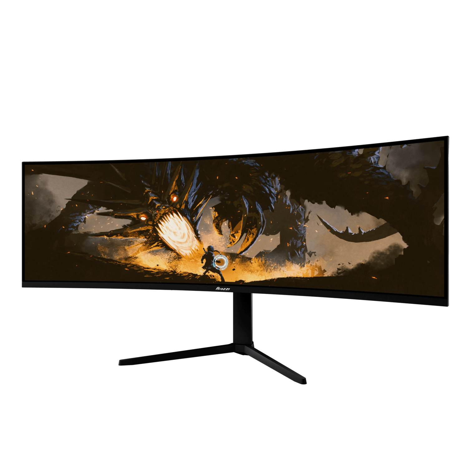 Arozzi Nova | 49 " | VA | 32:9 | 165 Hz | 4 ms | 5120 x 1440 pixels | 350 cd/m² | HDMI ports quantity 2 | Black