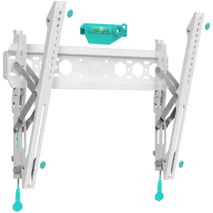 ONKRON Tilting TV Wall Mount for 35 to 65-inch Flat Panel TVs Digital Panels 60 kg TM5 White