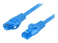 LANBERG sujungimo kabelis cat.6A FTP LSZH CCA 10 m mėlynos spalvos