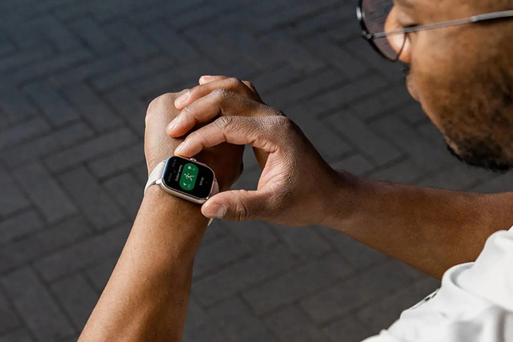 Išmanusis laikrodis Amazfit Cheetah Square White 1,75"