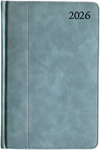 Kalendorius PREMIER PLUS 2026, PU, A5, turkio LT