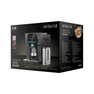 Kavos aparatas teesa TSA4008, 1500 W, Juoda, Automatinis