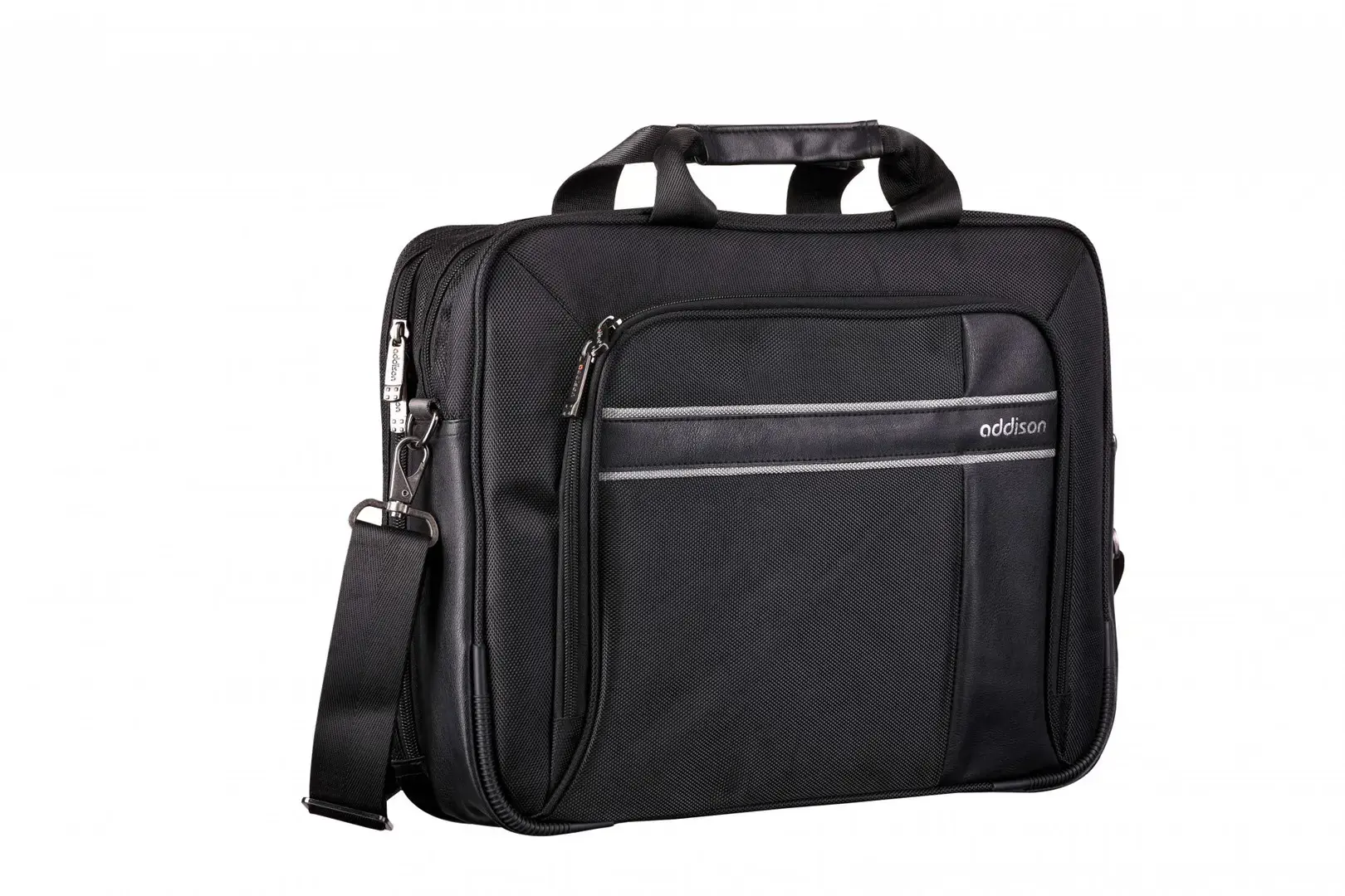 Addison 15,6" CORNELL 15 nešiojamojo kompiuterio dėklas 39,6 cm (15,6") Portfelis juodas