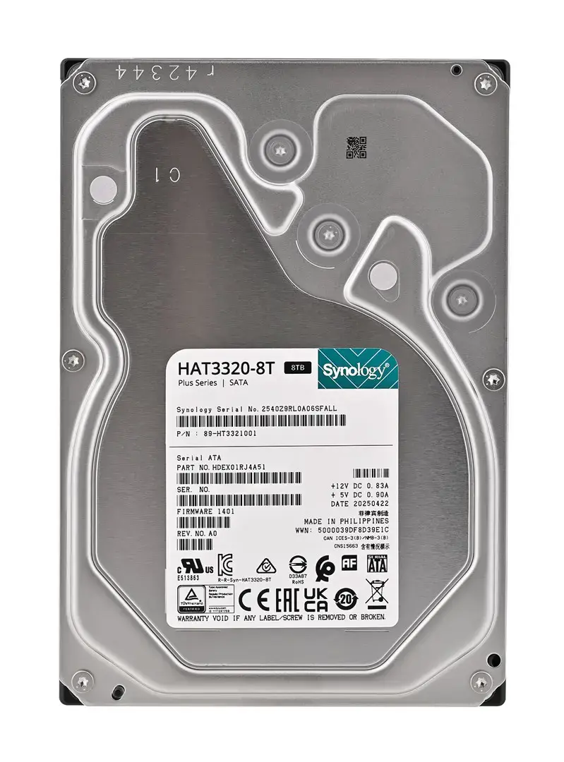 HDD SYNOLOGY Plus Series HAT3320-8T 8TB 7200 rpm 3,5" HAT3320-8T