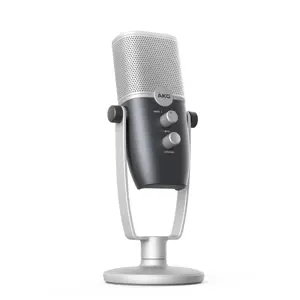 AKG Ara - professional USB condenser microphone, blue-silver