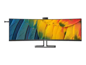 PHILIPS 44,5 colių 5120x1440 VA lenktas monitorius