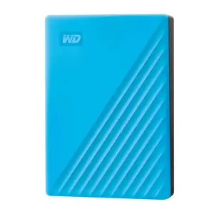 External HDD WESTERN DIGITAL My Passport 6TB USB 2.0 USB 3.2 Colour Sky Blue WDBR9S0060BBL-WESN