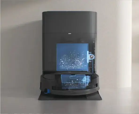 Dulkių siurblys-robotas Ecovacs DEEBOT T80S OMNI BLACK, Juoda