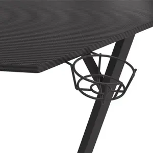 Žaidimų stalas Natec Genesis Holm 510 RGB, Juoda