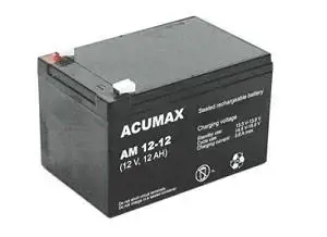 AKUMULIATORIUS 12V 12AH VRLA/AM12-12 ACUMAX EMU