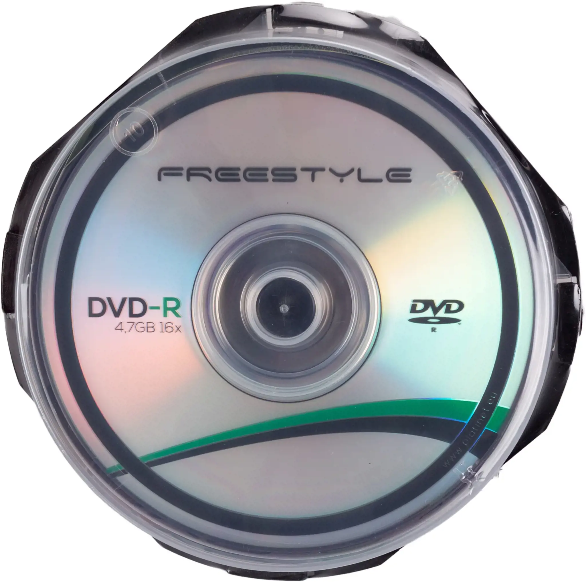 "Freestyle" DVD-R (x10 pakuočių), DVD-R, 120 mm, "Cakebox", 10 vnt., 4,7 GB
