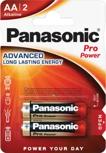 "Panasonic Pro Power AA/LR6", šarminis, 2 vnt.