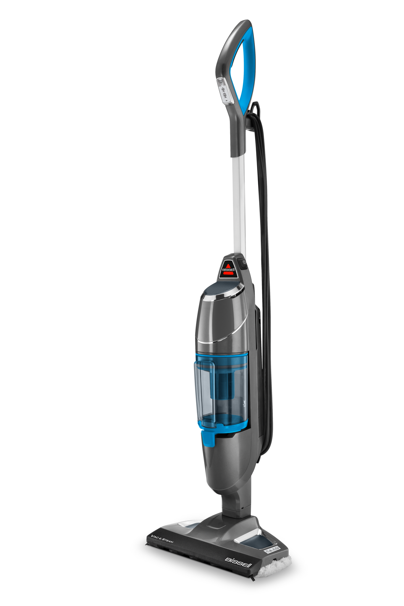 Bissell All-in-one Vacuum and Steam Mop | Vac & Steam | Power 1600 W | Water tank capacity 0.4 L | Titanium/Bossanova Blue