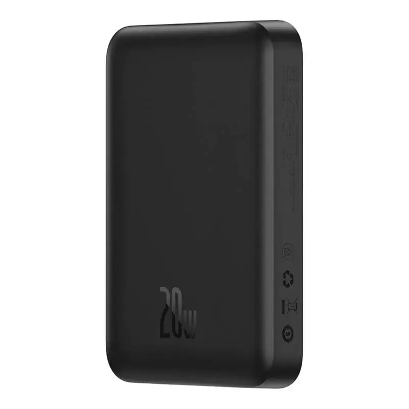 Baseus Magnetic Mini Power Bank with MagSafe 15W / PD QC 20W 10000mAh Black (Black)