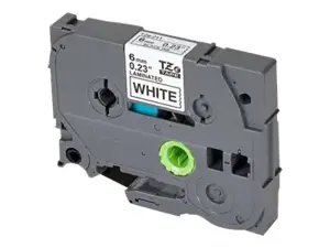 Brother TZe-211, Black on white, TZe, Grey, Thermal transfer, China, Brother