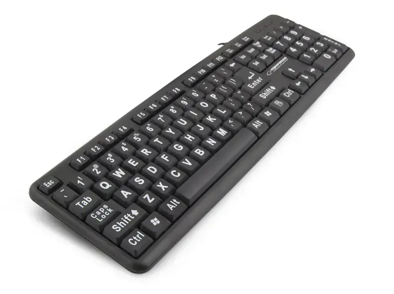 Esperanza EK129 KEYBOARD WITH BIG LETTERS eng