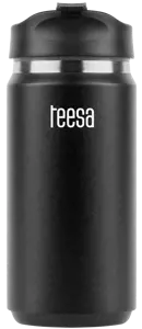 TEESA termo puodelis 350 ml, juodas