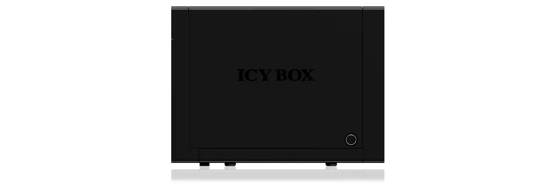 ICYBOX IB-3640SU3 IcyBox Išorinis 4x3,5 HDD korpusas SATA į USB 3.0, eSATA, JBOD, juodas