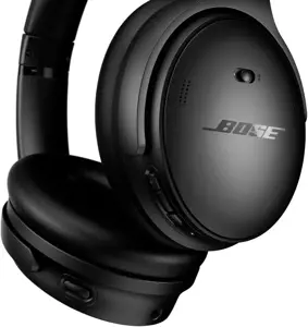 "Bose" belaidės ausinės "QuietComfort", juodos spalvos