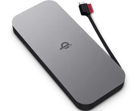 Lenovo 40ALLG1WWW, 10000 mAh, ličio jonų (Li-Ion), greitasis įkrovimas 3.0, belaidis įkrovimas, 9 V, juoda