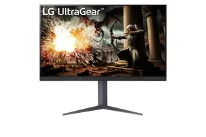 LG 32GS75Q-B, 80 cm (31.5"), 2560 x 1440 pixels, Quad HD, 1 ms, Black