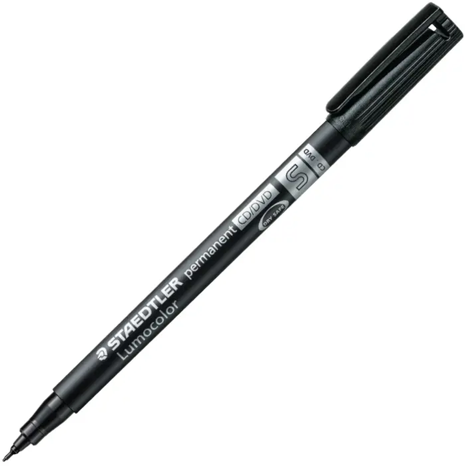 Permanent marker STAEDTLER LUMOCOLOR CD/DVD 310, BLACK