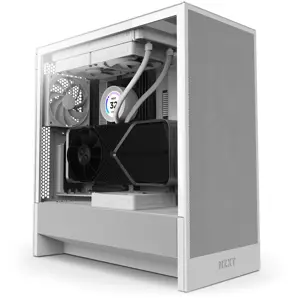 Case NZXT H5 Flow MidiTower Case product features Transparent panel Not included ATX EATX MicroATX …
