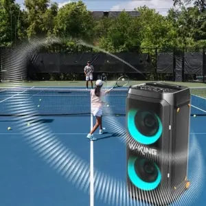 W-KING T12 Wireless Bluetooth Speaker – Black