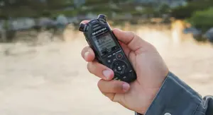 "Olympus" linijinis PCM diktofonas LS-P5 Įkraunamas, mikrofono jungtis, stereo, FLAC / PCM (WAV) / MP3, juodas, MP3 atkūrimas, 59 val. 35 min.