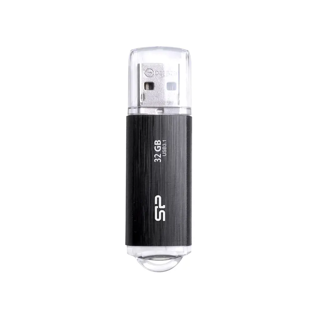 SILICONPOW SP032GBUF3B02V1K Silicon Power atmintinė USB Blaze B02 32GB USB 3.1 juoda