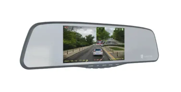 "Navitel MR255NV" išmanusis galinio vaizdo veidrodis su vaizdo registratoriumi