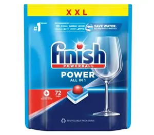 "FINISH Power All-in-1" 72 šviežios indaplovės tabletės