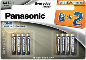 "Panasonic Everyday Power" akumuliatorius LR03EPS/8B (6+2)