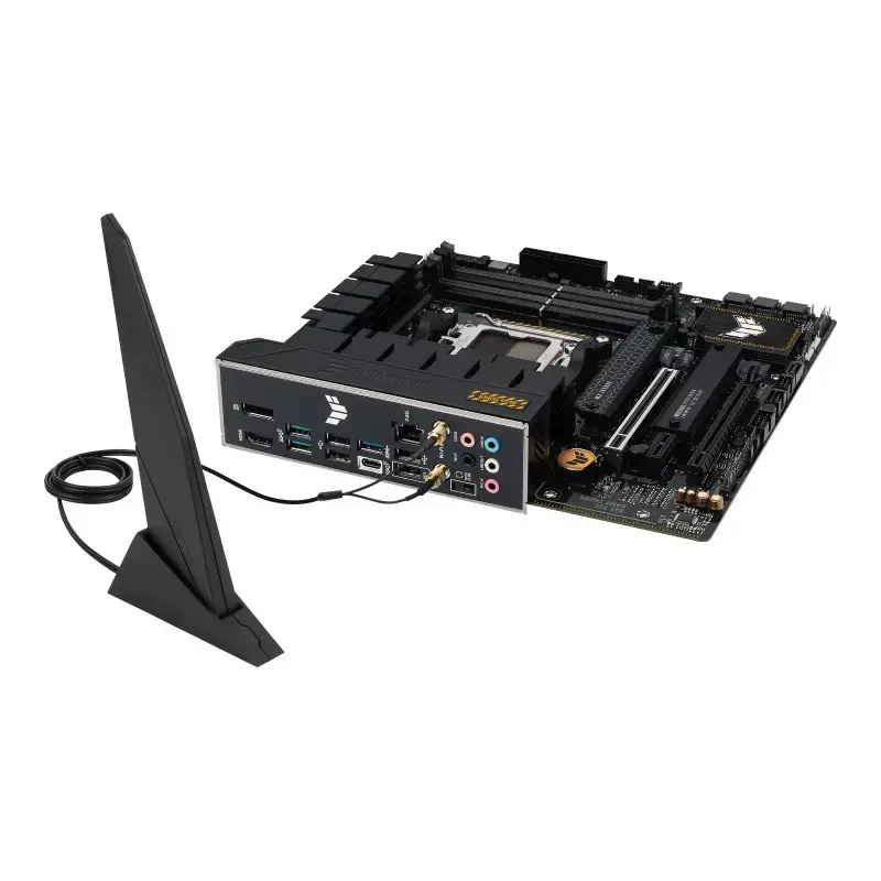 ASUS TUF GAMING B650M-PLUS WIFI, AMD, Socket AM5, DDR5-SDRAM, 128 GB, DIMM, dviejų kanalų