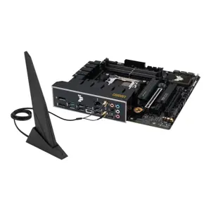 ASUS TUF GAMING B650M-PLUS WIFI, AMD, Socket AM5, DDR5-SDRAM, 128 GB, DIMM, dviejų kanalų