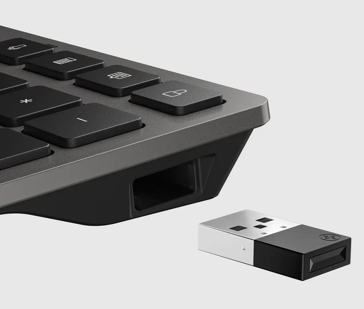 HP 720 Multi-Device Rechargeable Wireless Keyboard