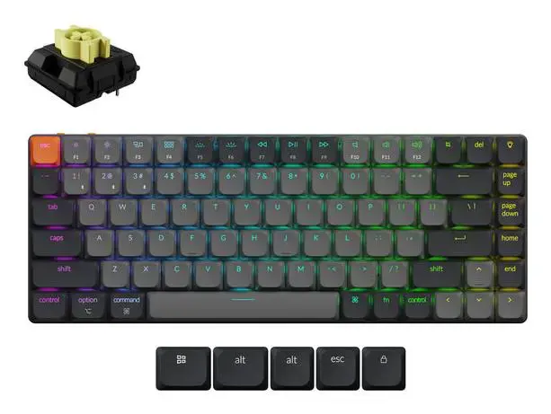 KEYBOARD WRL K3 RGB/BLACK K3X-B4 KEYCHRON