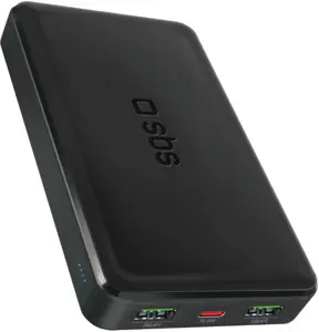 SBS power bank PD20 10000mAh, black