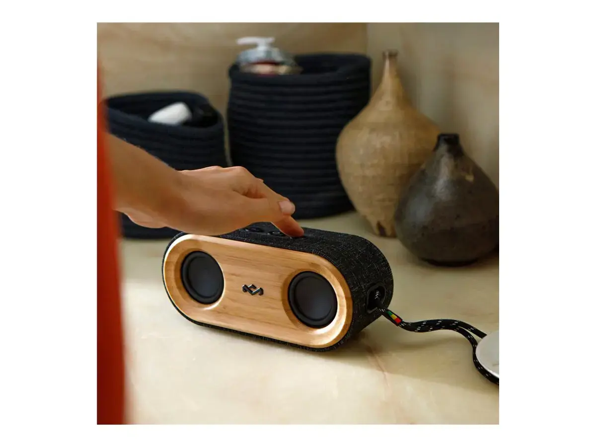 "Marley Get Together Mini 2" garsiakalbis "Bluetooth", nešiojamas, belaidis ryšys, juodas
