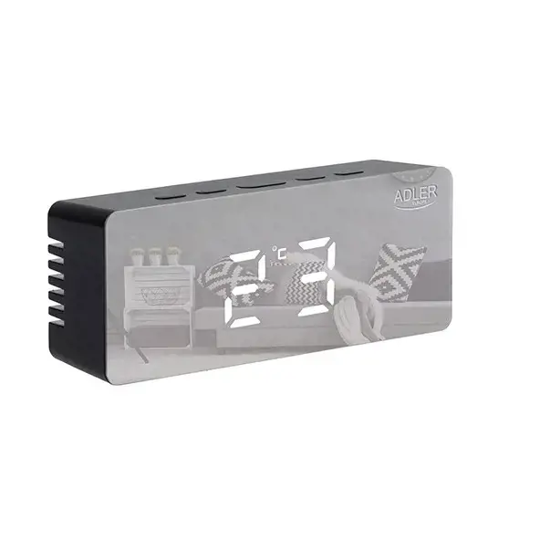 "Adler" žadintuvas AD 1189B Black
