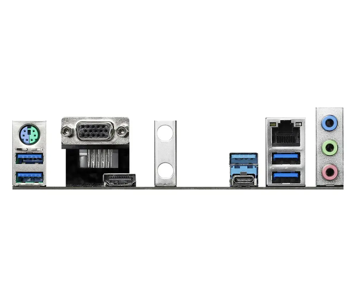 ASROCK B550 Pro4 ATX MB 3 kartos AMD AM4 lizdas DDR4 4733+ 1 x3.0 x16 x4.0 PCIe HDMI D-Sub 7.1 CH HD 6 SATA3 1 M.2 2 2 USB 3.2 Gen2