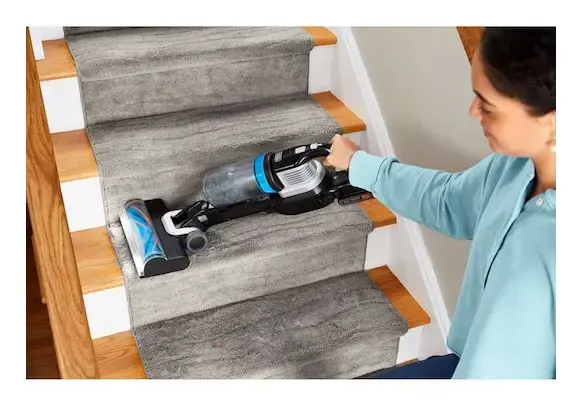 Black & Decker BHFEB520D1-QW stick vacuum/electric broom Battery Dry Cyclonic Bagless Black, Silver, Transparent 2 Ah
