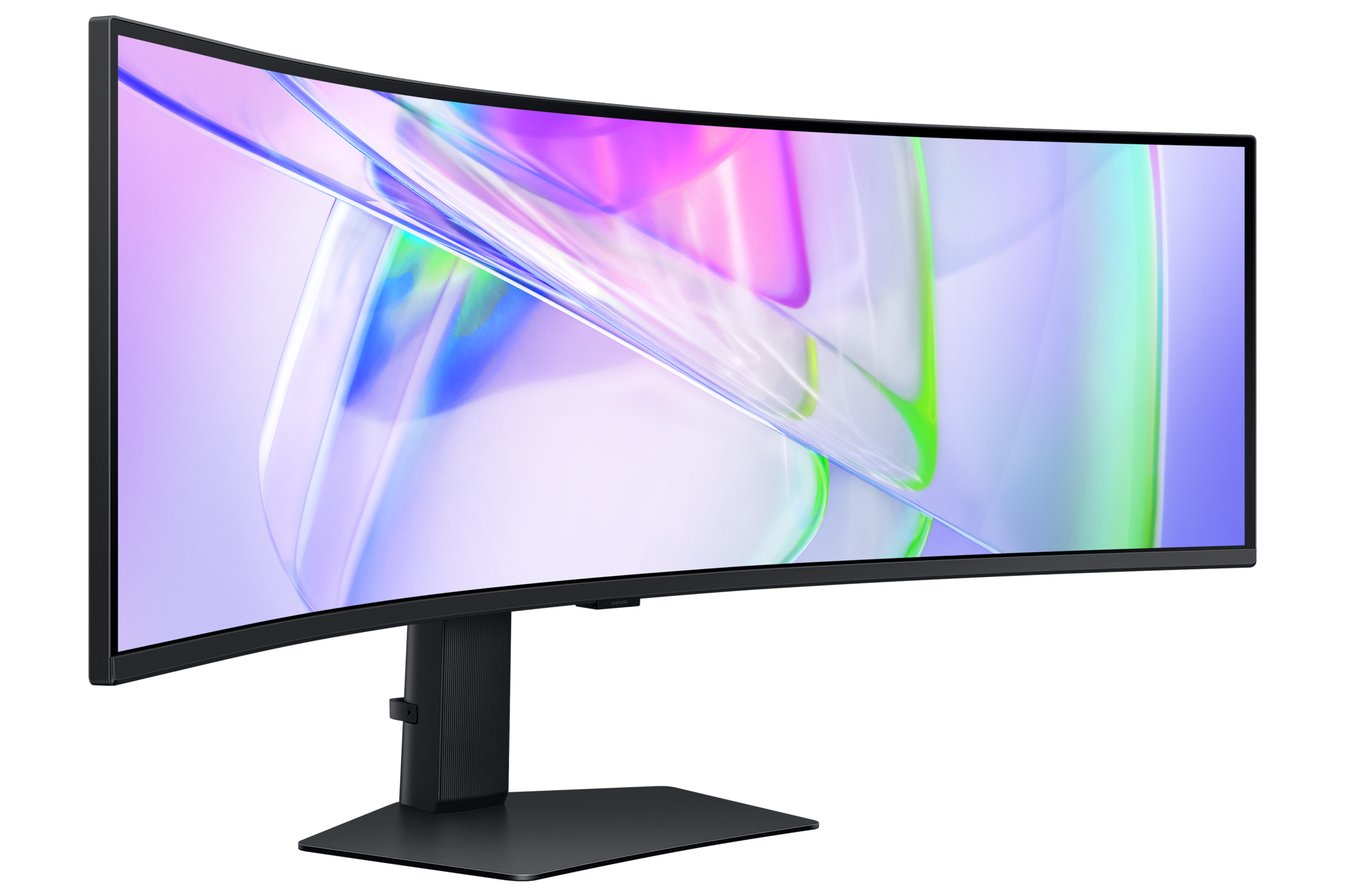 Samsung S95UC, 124.5 cm (49"), 5120 x 1440 pixels, DQHD, LCD, 5 ms, Black