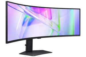 Samsung S95UC, 124.5 cm (49"), 5120 x 1440 pixels, DQHD, LCD, 5 ms, Black