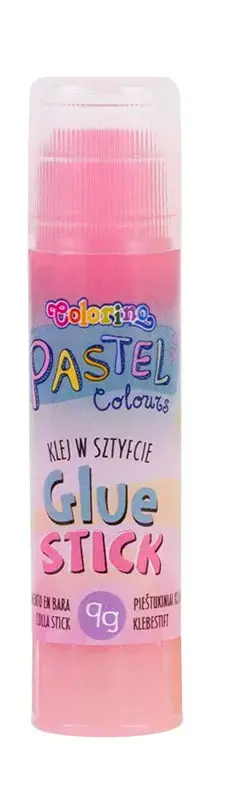 Pieštukiniai klijai Colorino Pastel 9g skaidrūs, pastelinių spalvų 1 vnt.