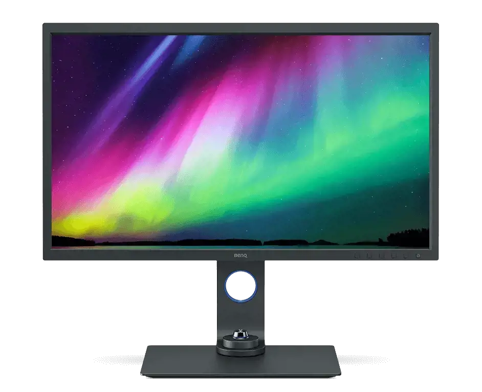Monitorius BENQ SW321C 32inch photographer monitor 4K Adobe RGB 3840x2160 IPS 2xHDMI DP USB USB-C 60W