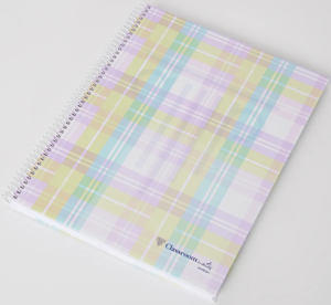 A4 H.C.Sp.Bk 160sh 70g CM Pastel Lin, Multicolor
