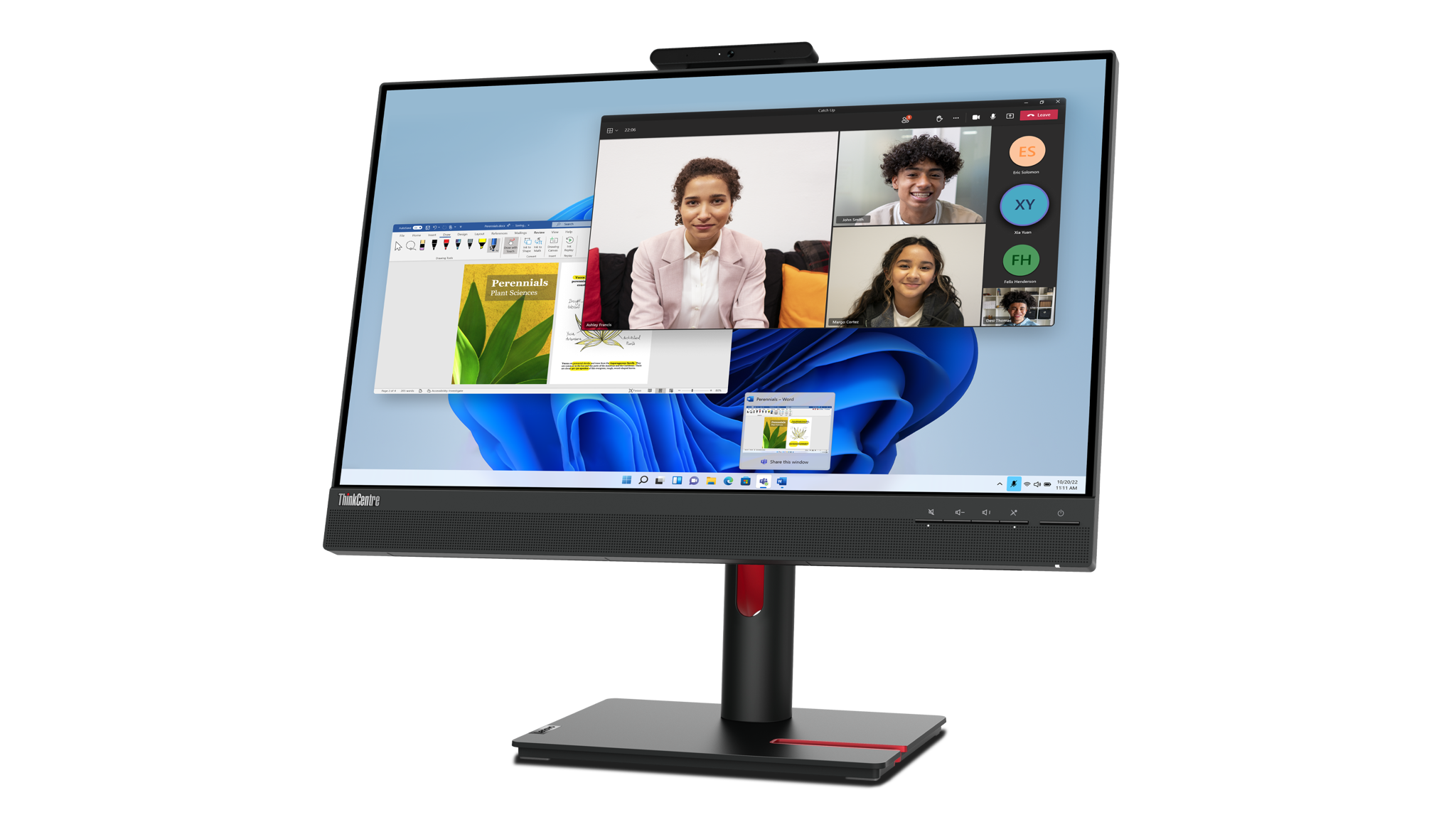 "Lenovo ThinkCentre Tiny-In-One 24", 60,5 cm (23,8"), 1920 x 1080 taškų, "Full HD", LED, 6 ms, juoda
